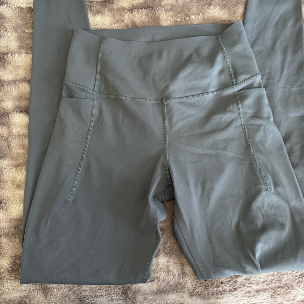 Baleaf Charcoal Gray High-Rise Leggings L-XXL 🧘🩶 - Picture 4 of 9